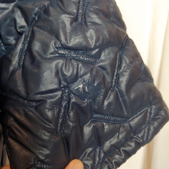 Nike Lab Essentials Insulated Short‎ Sleeve Hoodie Puffer Pullover Blue 916368 S - Picture 10 of 16